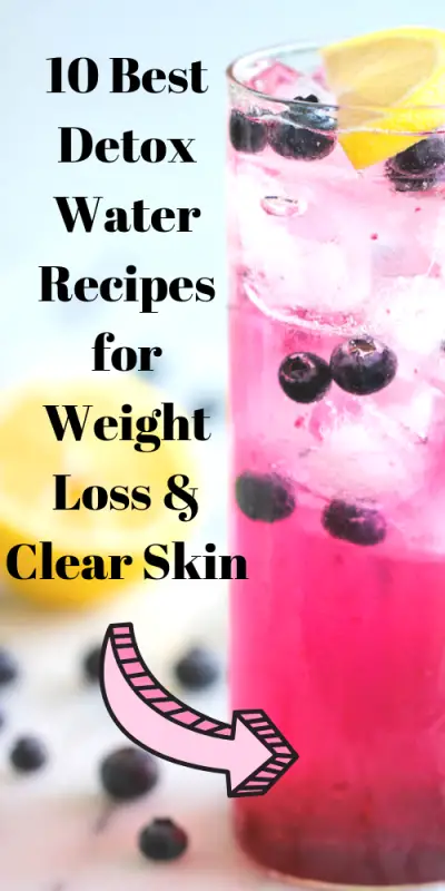 Weight loss and clear skin are both benefits of detox.