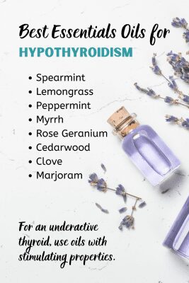 These are the best essentials oils for thyroid that is underactive.